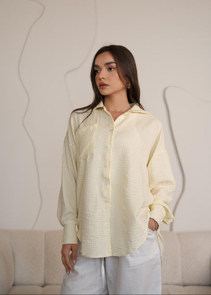 Orchid Butter yellow Shirt
