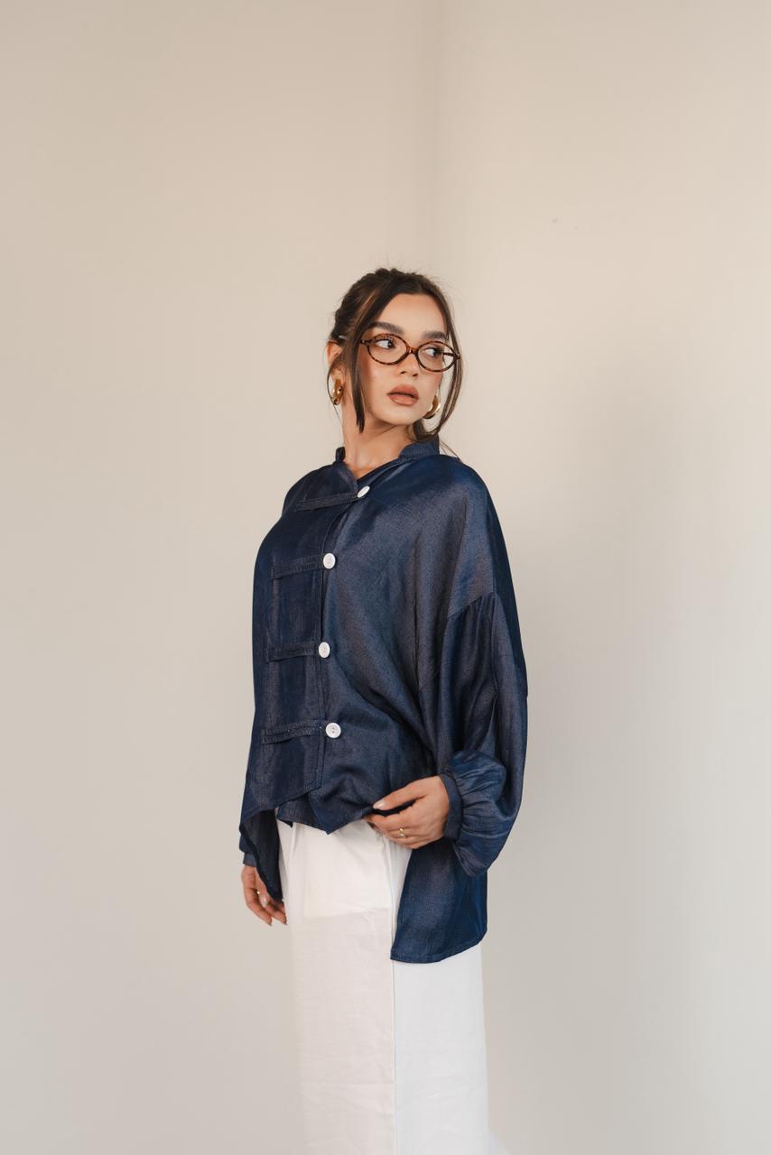 Chinese Navy Shirt