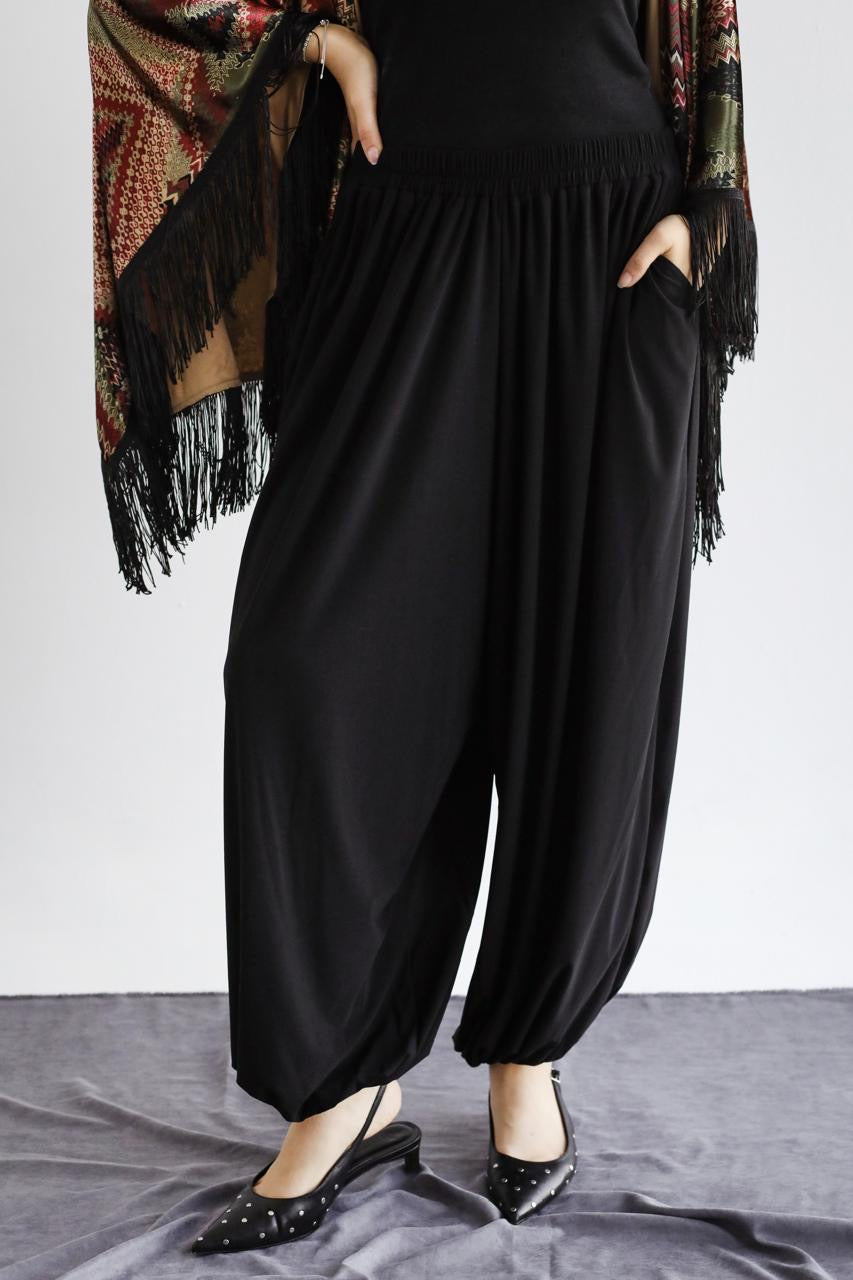 Black Balloon Pants