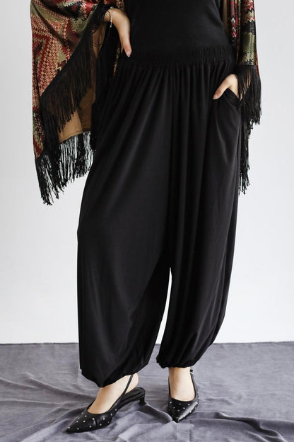 Black Balloon Pants