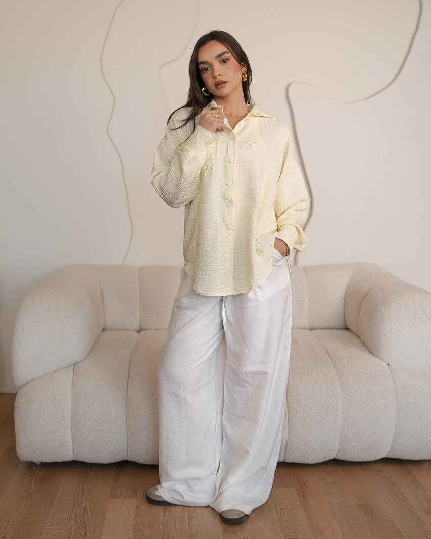 Orchid Butter yellow Shirt