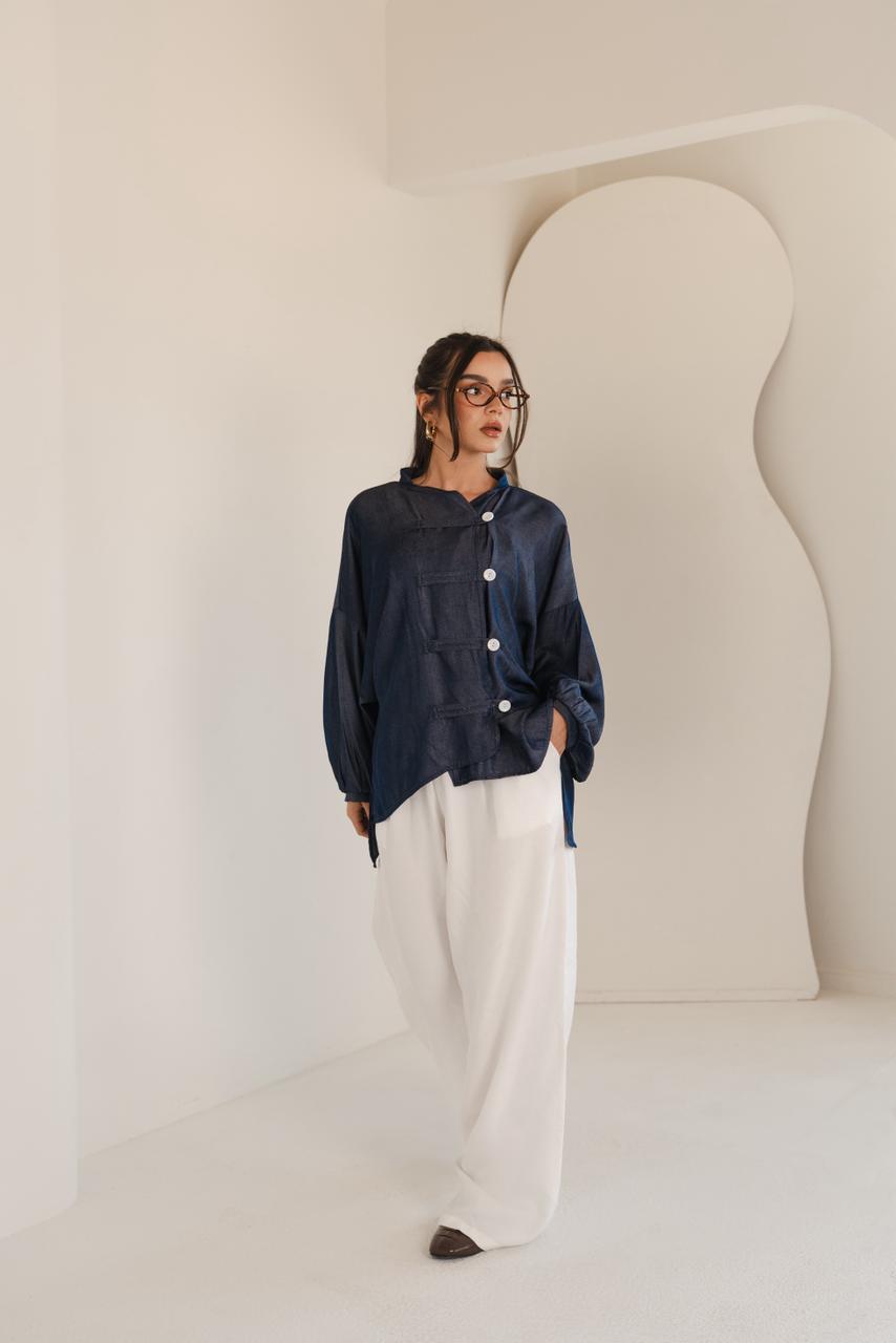 Chinese Navy Shirt