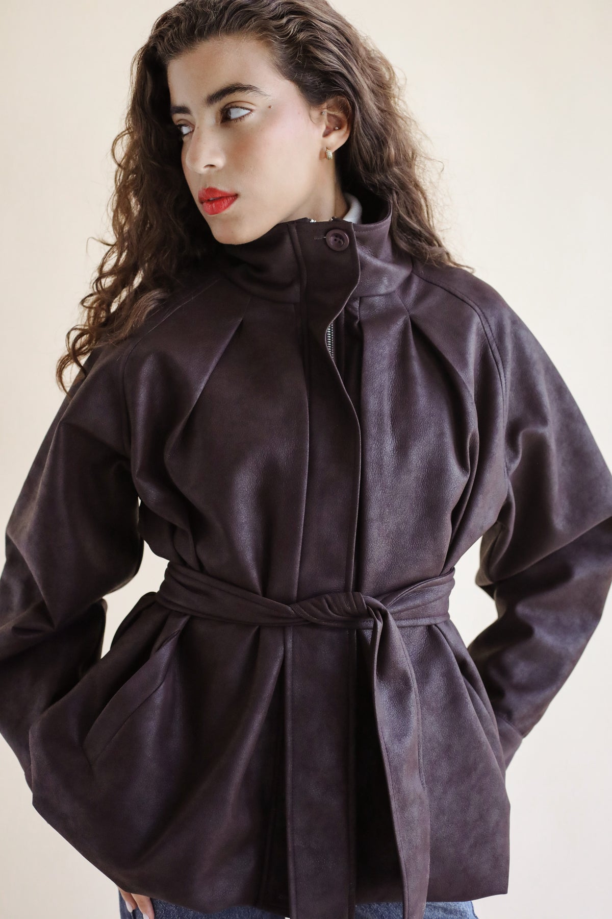 Cocoon Brown Jacket
