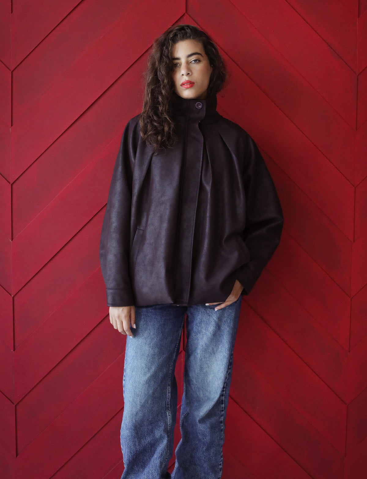 Cocoon Brown Jacket
