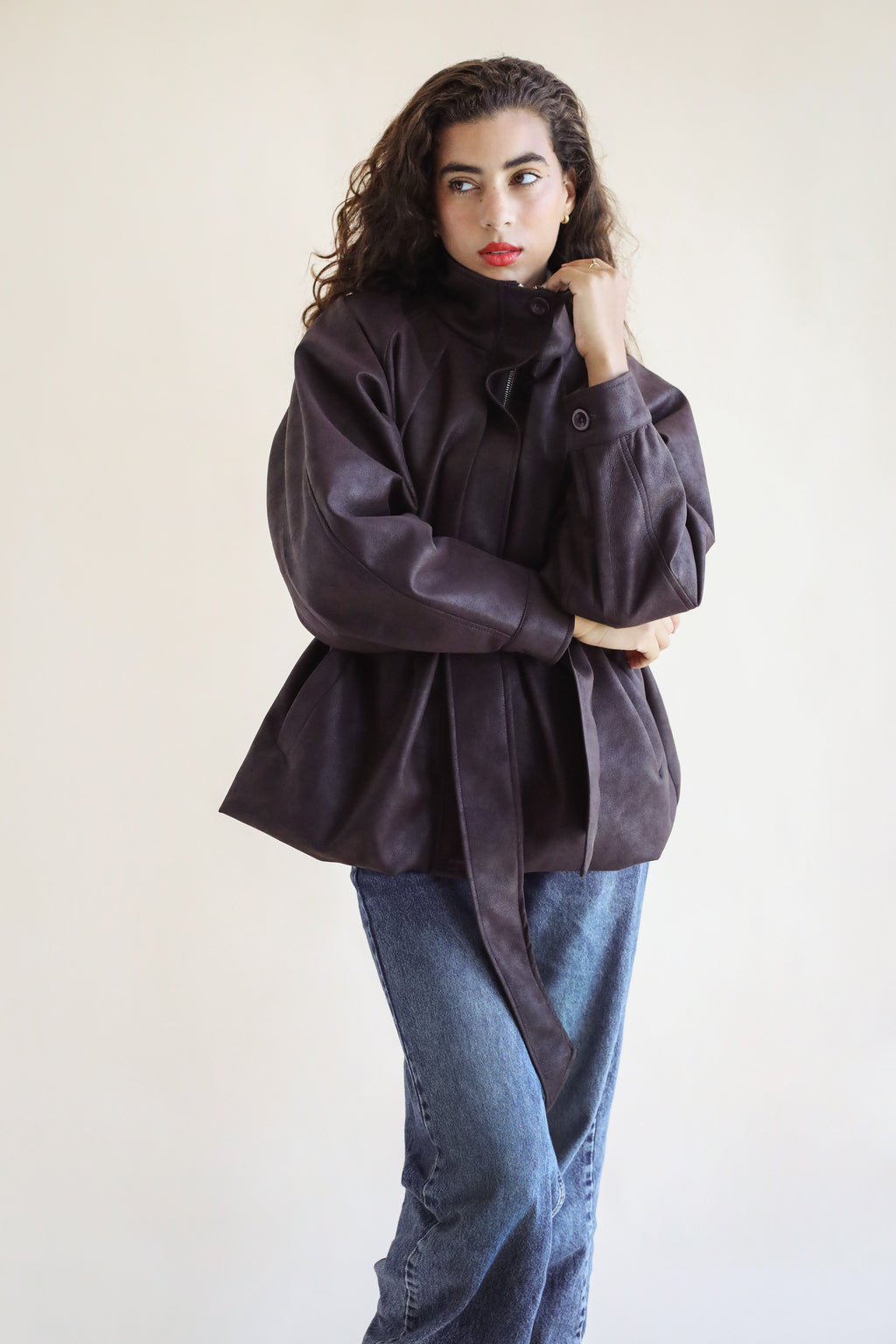 Cocoon Brown Jacket