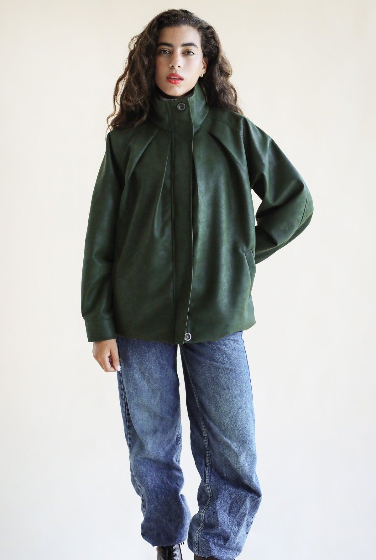 Cocoon Green Jacket