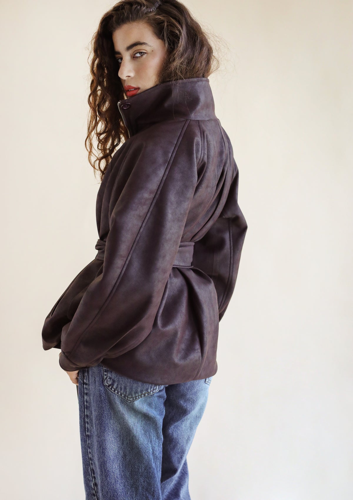 Cocoon Brown Jacket