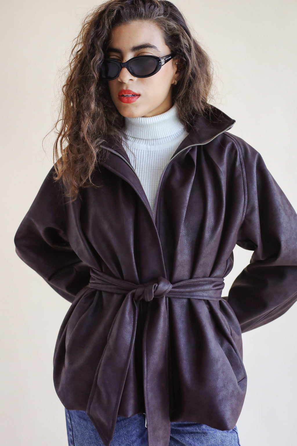 Cocoon Brown Jacket