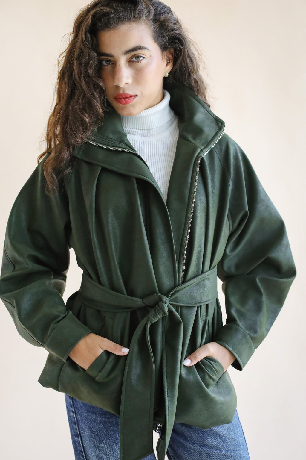 Cocoon Green Jacket