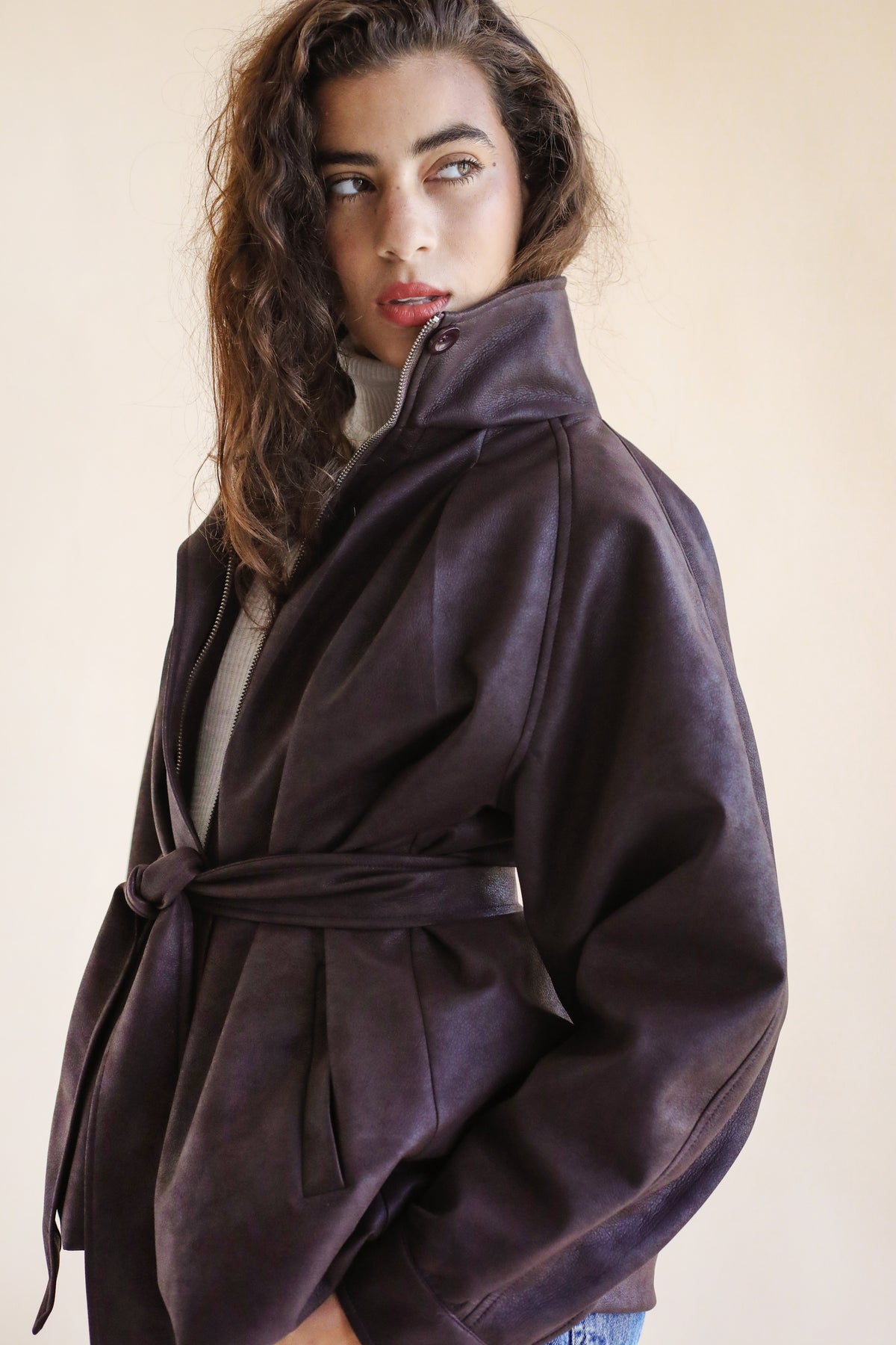 Cocoon Brown Jacket