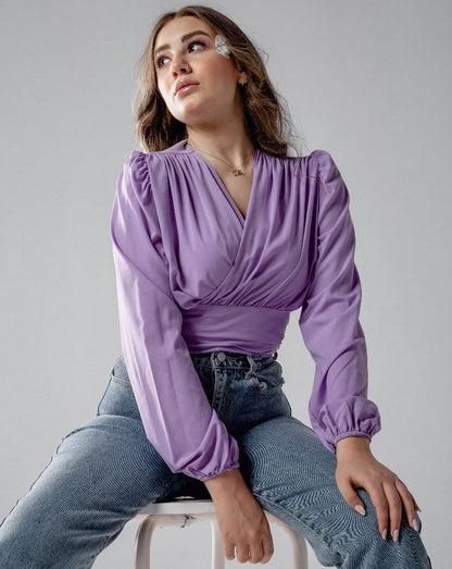 Lily Wrap Top