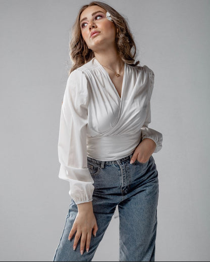 Lily Wrap Top