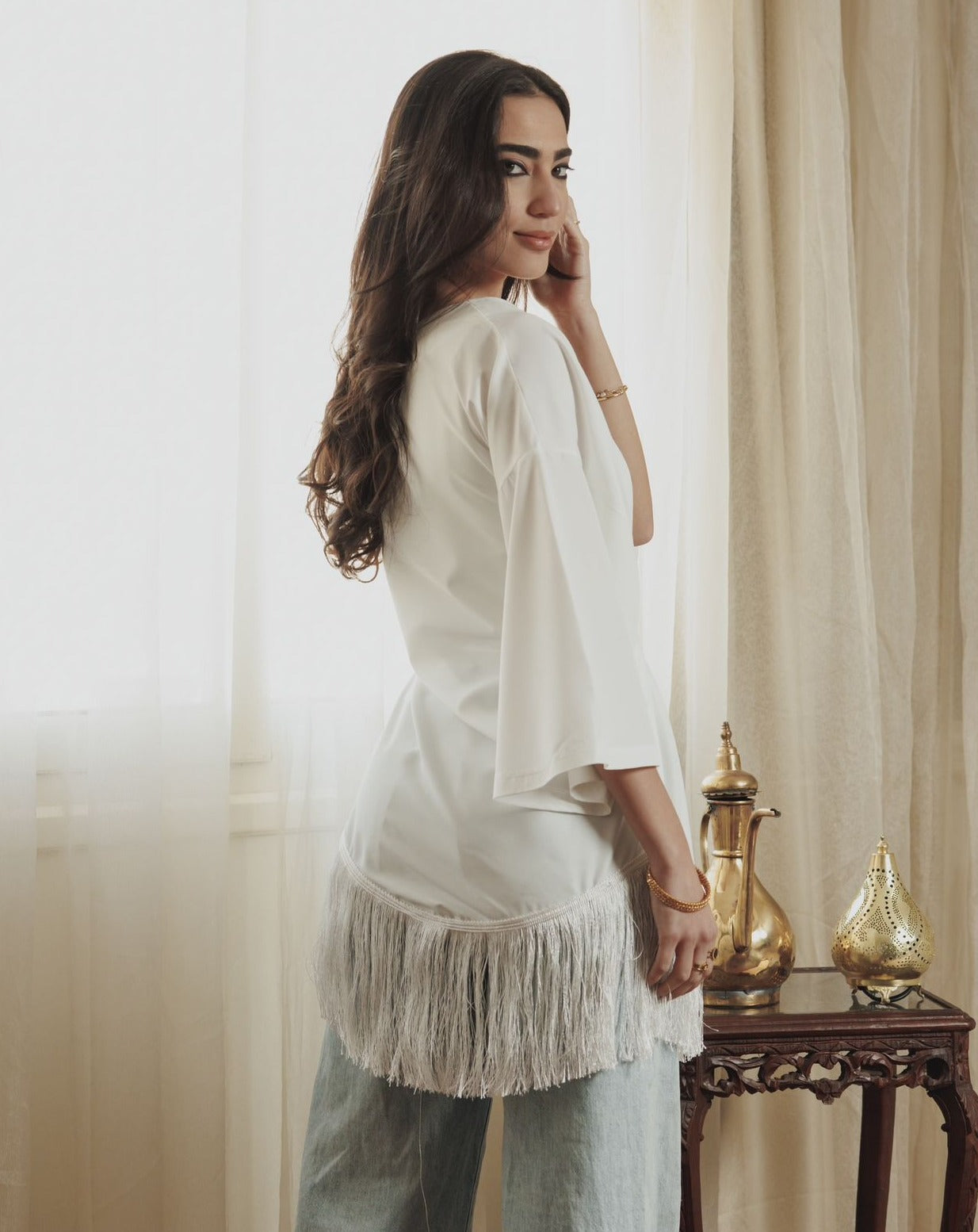 Soft Fringes Cardigan