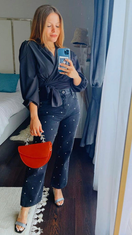 Lily Wrap Top
